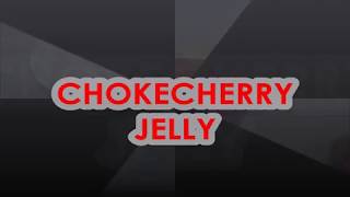 CHOKECHERRY JELLY [upl. by Marelda]