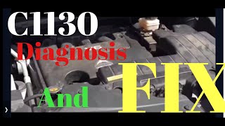 HOW TO FIX ANY Nissan WITH A C1130 CODE Engine Signal Fault EASY FIX [upl. by Leoj66]