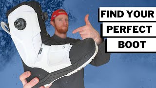 Buying Snowboard Boots  EVERYTHING YOU NEED TO KNOW [upl. by Sivatnod]