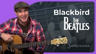 Blackbird Guitar Lesson  The Beatles  Accurate amp Detailed [upl. by Esinyt]