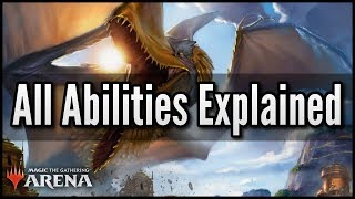 MTG Arena  All Abilities Explained [upl. by Etnuahs]