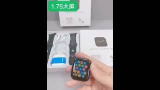 New light Package T55 pro max smart watch with earphone fashion 2 in 1 smartwatch with 2 watch band [upl. by Quintin]