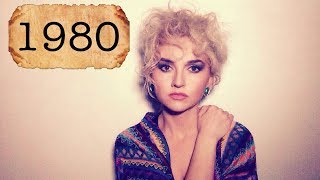 1980s Makeup Tutorial [upl. by Kitchen]