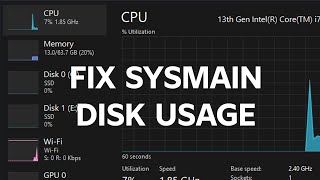 How to Fix SysMain High Disk Usage in Windows 1011 [upl. by Nnylyma]