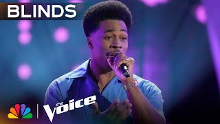 Nathan Chester Steals Hearts with Al Greens quotTake Me to the Riverquot  Voice Blind Auditions  NBC [upl. by Narf]