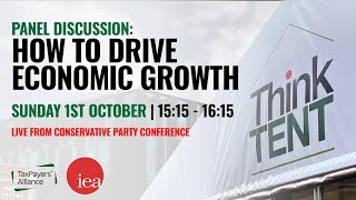 How to drive economic growth  ThinkTent2023 LIVE [upl. by Innej539]