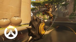 Junkrat Ability Overview  Overwatch [upl. by Llednahs]