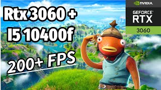 RTX 3060  i5 10400F  Fortnite 1080p Epic Settings [upl. by Rehpoitsirhc]