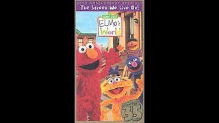 Elmos World The Street We Live On 2004 VHS Higher Quality [upl. by Lokkin]