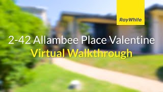 242 Allambee Place Valentine  Virtual Walkthrough [upl. by Asi]