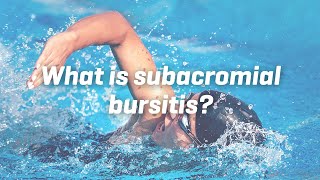 What is subacromial bursitis [upl. by Ardaid555]