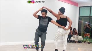 NICOLE THE JAMAICAN🇯🇲 SHOWING OFF SOME MOVES DANCING KOMPA [upl. by Brazee]