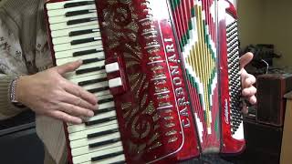 CARBONARI 120 bass piano accordion [upl. by Nillek822]