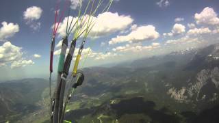 OsterfelderkopfParagliding AlpspitzePanorama [upl. by Nhguav]