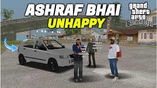 ASHRAF BHAI CHECK RAUF BHAI CAR SUZUKI ALTO VXR GTA SA MODS [upl. by Nisa]