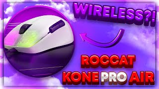 Is This The New Best WIRELESS Drag Clicking Mouse Roccat Kone Pro Air [upl. by Rawden13]