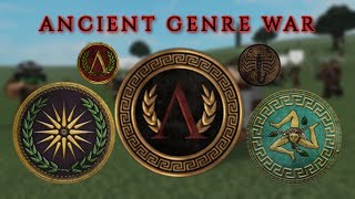 ROBLOX  ANCIENT GENRE WAR [upl. by Naesyar]