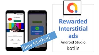 Rewarded Interstitial ads 2024 with admob gdpr implementation  Android Studio  Kotlin [upl. by Anilesor]