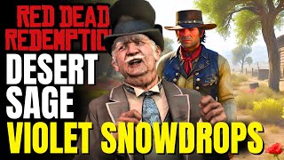 Find Desert Sage and Violet Snowdrops  Undead Nightmare Red Dead Redemption [upl. by Lakin]