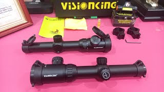 กล้องยิงเร็ว กล้องสายล่า visionking 1255×26 กล้องติดปืนยาว กล้องติดปืนอัดลม ปืนลูกกรด  2990 [upl. by Nimzzaj]