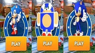 Sonic Dash  CLASSIC SONIC VS ANDRONIC VS SONIC [upl. by Pearle]