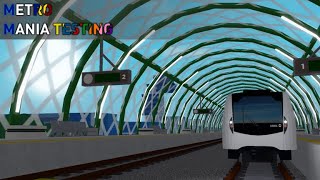 Metro Mania Metrou Bucuresti Roblox  M6 Otopeni1 Mai [upl. by Eidissac]