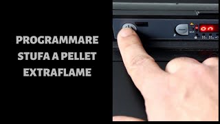 Programmare Stufa a pellet NORDICA EXTRAFLAME [upl. by Richardo]