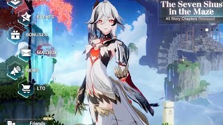 Fu Hua outfit Crane of Taixuan voice lines w Subtitle  HI3 v74 [upl. by Karole]