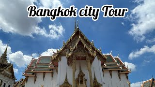 Bangkok city Tour  The Grand Palace  Wat Arun  Wat Pho [upl. by Notgnillew]