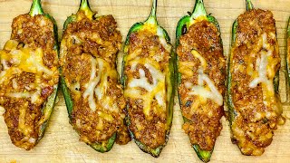 The Best Jalapeño Poppers Recipe  How to Make Cheesy Chorizo Bacon Ranch Jalapeno Poppers [upl. by Olympie127]