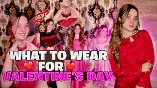 STYLING SPECIAL OUTFITS FOR VALENTINE’S DAY💕😍❤️‍🔥🌹🥰❤️ [upl. by Krutz970]