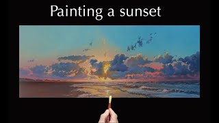 Painting a sunset [upl. by Obeded]