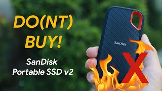 Blazing Fast SanDisk Extreme Portable SSD v2 Hot  Budget External SSD [upl. by Craggy]