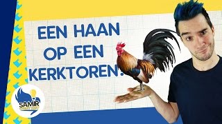 Waarom staat er een haan op een kerktoren  Samir weet het [upl. by Liahkim]