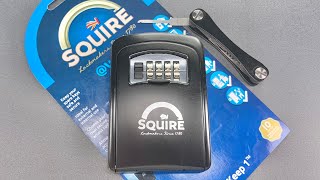 1259 Squire “KeyKeep 1” Lockbox Decoded amp Opened [upl. by Aderf]