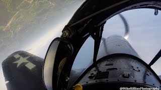 Corsair Check Ride COCKPIT amp GROUND VIEWS [upl. by Ahsocin547]