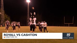 Highschool Football Royall vs Cashton [upl. by Myrvyn396]