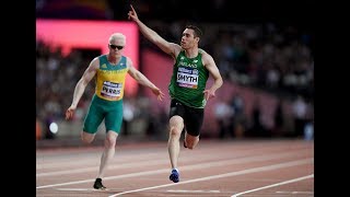 Mens 100m T13  Final  London 2017 World Para Athletics Championships [upl. by Esoj470]