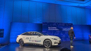 Demonstration of Volkswagens New IDA Voice assistant with ChatGPT support [upl. by Unhsiv]