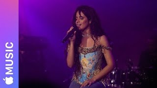 Camila Cabello Live Never Be The Same  New Music Daily Presents Apple Music [upl. by Tara745]