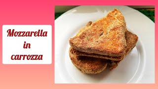 Mozzarelle in carrozza con la FRIGGITRICE AD ARIA [upl. by Sedlik432]