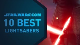 Best Lightsabers  The StarWarscom 10 [upl. by Suoicserp]