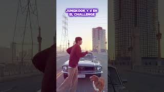 JK Y V APARECIERON EN EL CHALLENGE DE JIN bts army jin jhope [upl. by Ahsielat]