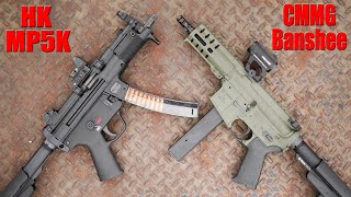 HampK MP5K Vs CMMG Banshee [upl. by Putnem]