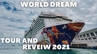 World Dream Cruise Ship❗ Tour amp Review 2022 For AsiaPacific Region [upl. by Niemad]