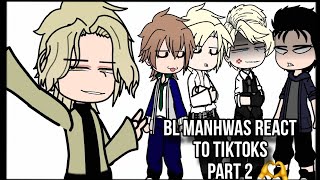 Bl Manhwas react to TikToks  Part 2  ENGESP  boylove [upl. by Cheng526]