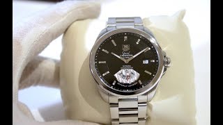 Tag Heuer Grand Carrera WAV511A UnboxingReview [upl. by Castle]