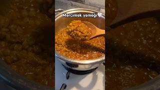 Mercimek Yemeği yemektarifleri tarif food recipe [upl. by Rehtae311]