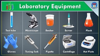 Laboratory Vocabulary  50 Laboratory Equipment Names  Laboratory Equipment list  Lab Instruments [upl. by Sellers893]