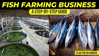 Fish Farming Business Plan for Beginners  A StepbyStep Guide [upl. by Dadirac722]